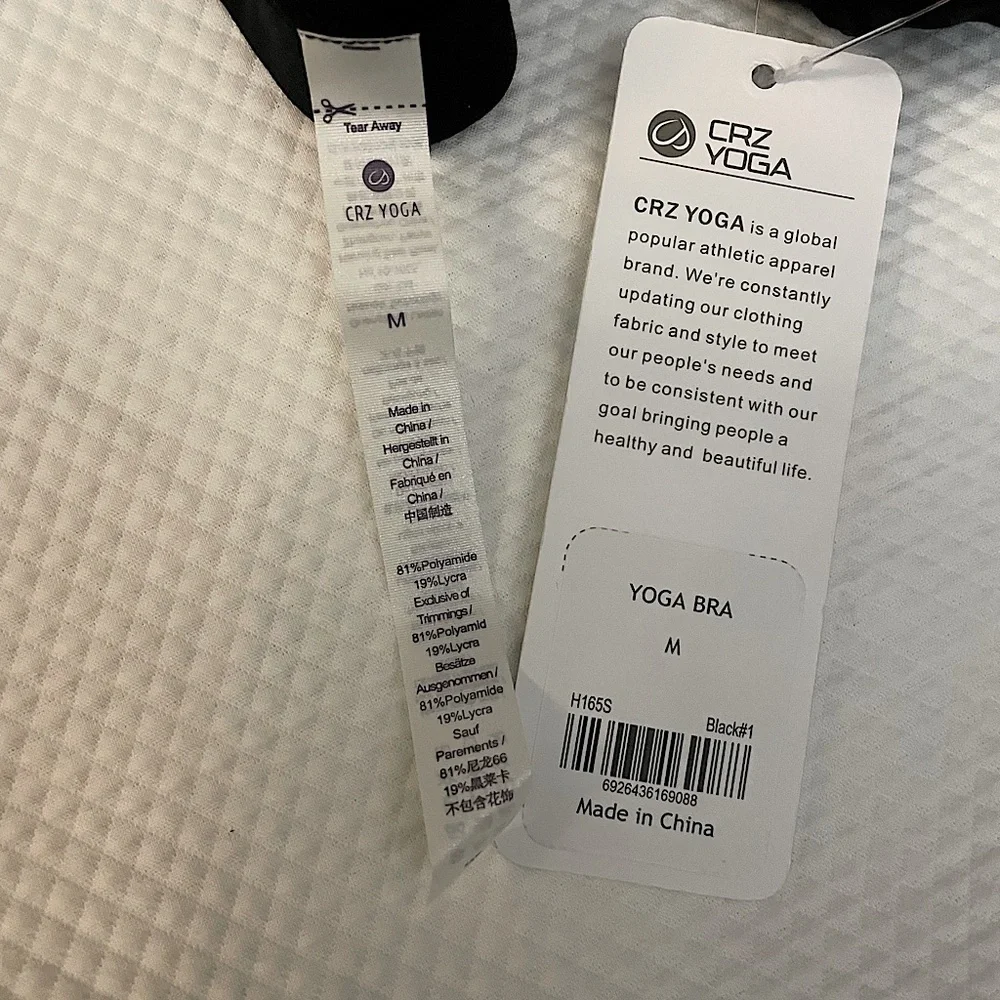 ❌SOLD❌CRZ Yoga ButterLuxe Y Back Sports Bra - size small - Picture 6 of 10